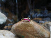 SJ2286 - Ruby with Diamond Ring Set in 18 Karat Gold Settings