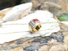 SJ1646 - Ruby with Diamond Ring Set in 18 Karat Gold Settings