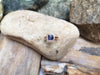 SJ2272 - Cushion Blue Sapphire with Diamond Ring Set in 18 Karat Rose Gold Settings