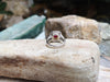 SJ2166 - Certified Burmese Ruby, Diamond and Yellow Diamond Ring in 18 Karat White Gold