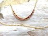 SJ2346 - Ruby Necklace Set in 18 Karat Gold Settings