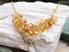 SJ6242 - Citrine Necklace Set in 18 Karat Gold Settings