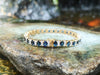 SJ6047 - Blue Sapphire with Diamond Bracelet Set in 18 Karat Gold Settings