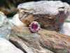 SJ1846 - GIA Certified Unheated 5cts Spinel with Diamond Ring Set in 18 Karat White Gold