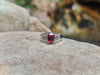 SJ6140 - GIA Certified 2 Cts Ruby with Diamond Ring Set in Platinum 950 Settings