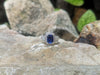 SJ6150 - GIA Certified 1.83 Cts Blue Sapphire with Diamond Ring Set in Platinum 950