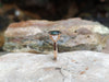 SJ2099 - Green Sapphire with Diamond Ring Set in 18 Karat Rose Gold Settings