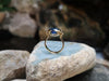 SJ6040 - Blue Sapphire Ring Set in 18 Karat Gold Settings