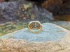 SJ1808 - Blue Sapphire with Diamond Ring Set in 18 Karat Gold Settings