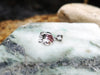 SJ1786 - Ruby with Diamond Elephant Pendant Set in 18 Karat White Gold Settings