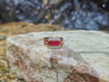SJ1366 - Ruby with Diamond Ring Set in 18 Karat Gold Settings