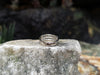 SJ6184 - White Sapphire Ring Set in 18 Karat White Gold Settings