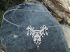 SJ1468 - Diamond Necklace Set in 18 Karat White Gold Settings
