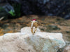 SJ1419 - Ruby with Diamond Ring Set in 18 Karat Gold Settings