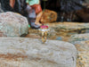 SJ1587 - Ruby with Diamond Ring Set in 18 Karat Gold Settings