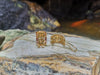 SJ1966 - Ruby with Tsavorite and Diamond Elephant Earrings Set in 18 Karat Gold Settings
