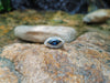 SJ1986 - Marquise Blue Sapphire with Diamond Ring Set in 18 Karat White Gold Settings
