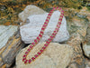 SJ1450 - Ruby with Diamond Necklace Set in 18 Karat Gold Settings