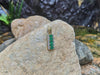 SJ1926 - Emerald with Diamond Pendant Set in 18 Karat Gold Setting