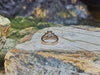SJ2026 - Tanzanite with Pink Sapphire Ring Set in 18 Karat Rose Gold Settings