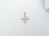 SJ2765 - Diamond Pendant Set in 18 Karat White Gold Settings