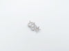 SJ1189 - Diamond Pendant Set in 18 Karat White Gold Settings