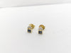 SJ1327 - Blue Sapphire with Diamond Earrings Set in 18 Karat Gold Settings