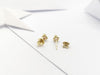 SJ1218 - Ruby with Diamond Earrings Set in 18 Karat Gold Settings