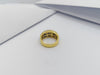 SJ1308 - Blue Sapphire with Diamond Ring Set in 18 Karat Gold Settings