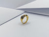 SJ1309 - Blue Sapphire with Diamond Ring Set in 18 Karat Gold Settings