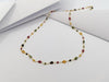 SJ1199 - Multi-Color Sapphire and Ruby Necklace Set in 18 Karat Gold