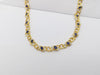 SJ1174 - Blue Sapphire with Diamond Necklace Set in 18 Karat Gold Settings