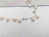 JN0022Y - Fresh Water Pearl Necklace Set in 18 Karat White Gold Settings