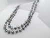 SJ1393 - South Sea Pearl with Keshi Pearl Necklace Set in 18 Karat White Gold Settings