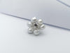 SJ1180 - South Sea Pearl with Diamond Ring Set in 18 Karat White Gold Settings