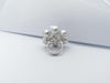SJ1180 - South Sea Pearl with Diamond Ring Set in 18 Karat White Gold Settings