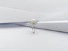 SJ1179 - Pearl with Diamond Ring Set in 18 Karat White Gold Settings