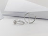 SJ2654 - Tsavorite with Diamond Earrings Set in 18 Karat White Gold Settings