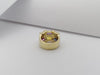 SJ2665 - Rainbow Color Sapphire with Diamond Ring Set in 18 Karat Gold Settings