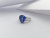SJ1232 - GIA Certified 7cts Ceylon Blue Sapphire with Diamond Ring Set in Platinum