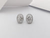 SJ6379 - Diamond Earrings set in 18 Karat White Gold Settings