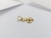 SJ6182 - Brown Diamond with Ruby Snake Chinese Zodiac Pendant Set in 18 Karat Gold