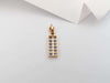 SJ6037 - Blue Sapphire Pendant Set in 18 Karat Rose Gold Settings