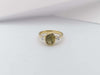 SJ2776 - Chrysoberyl Cat's Eye with Diamond Ring Set in 18 Karat Gold Settings