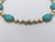 SJ6004 - Amazonite, Yellow Sapphire and Pearl Necklace set in Silver Settings