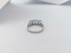 SJ2812 - Aquamarine with Diamond Ring Set in 18 Karat White Gold Settings