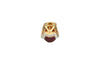 SJ2326 - Ruby 14.78 Carat with Diamond 1.43 Carat Earrings in 18 Karat Gold Settings
