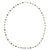 SJ1312 - Blue Sapphire Necklace Set in 18 Karat Gold Settings