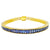 SJ1395 - Blue Sapphire Bracelet Set in 18 Karat Gold Settings