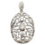 SJ2890 - Diamond Pendant Set in 18 Karat White Gold Settings
